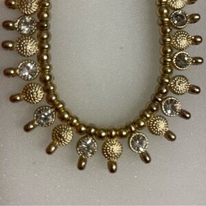 Elegant Gold Women’s Bracelet Rhinestones Accents Load & Nickel free